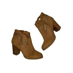 Aldo Camel Suede Ankle Boots SIZE 8.5